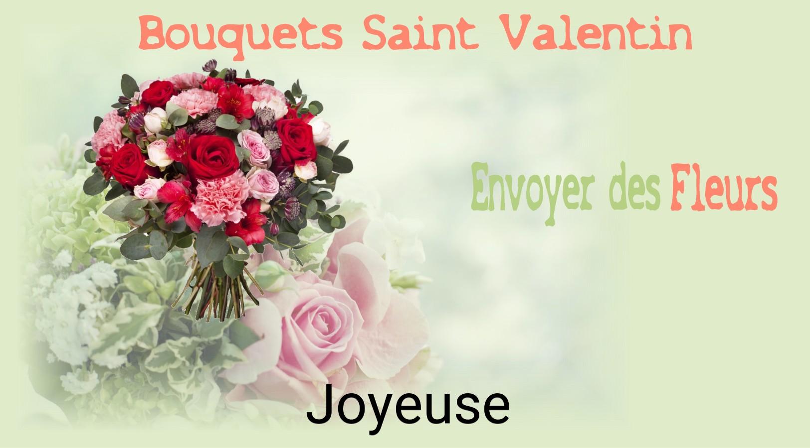 Roses de Saint-Valentin livrées à Joyeuse